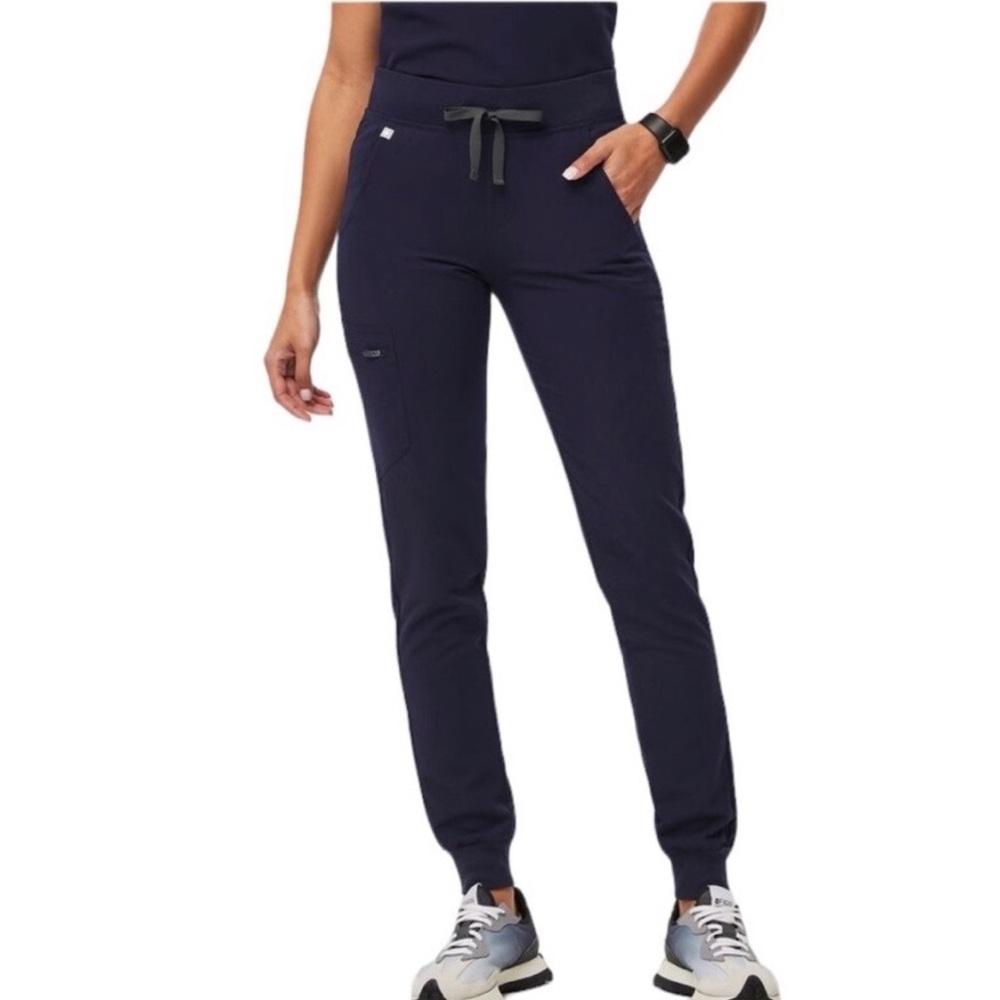 Figs Zamora Jogger Pants in navy blue size xs petite
